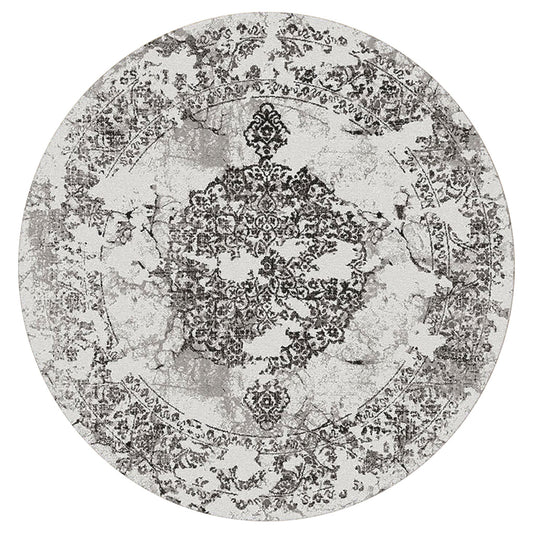 Desire 3446 Grey Round Rug