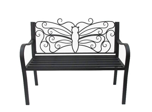 Callie Butterfly Garden Bench 113x91cm
