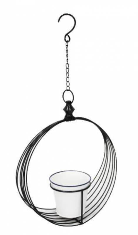 Set 2 Avenda Hanging Planter 57cm