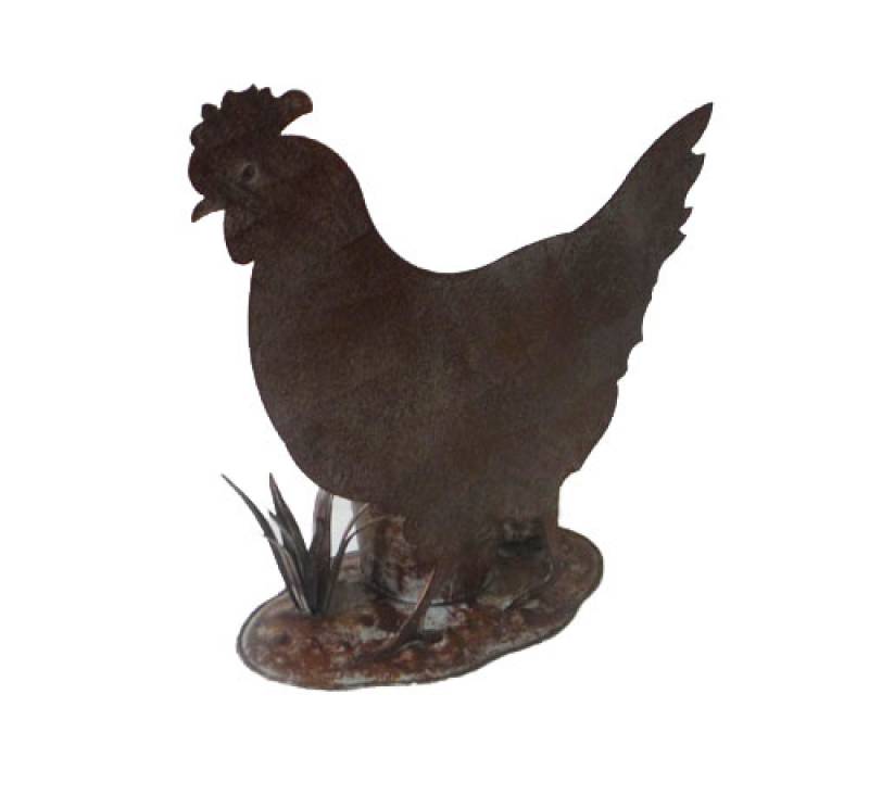 Alison Chicken Statue 35cm