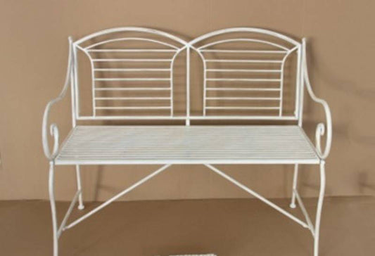 Irving Metal Garden Bench 89cm
