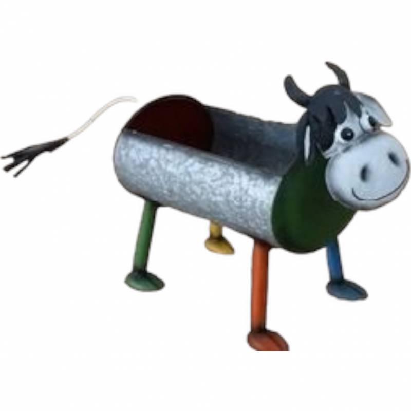 Moovin Groovin Cow Planter 35cm