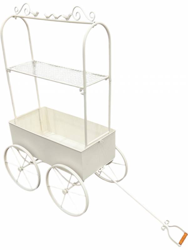 Garden Cart Planter 128cm - Image 4