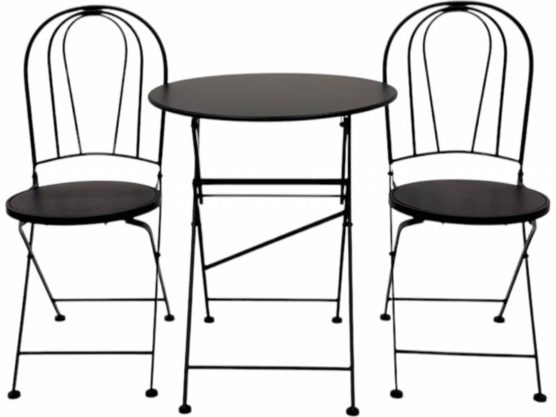 Paris 3 Piece Settings Table & Chairs 71cm