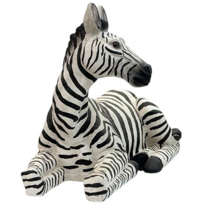 Lazy Zebra Statue 40cm - Image 4