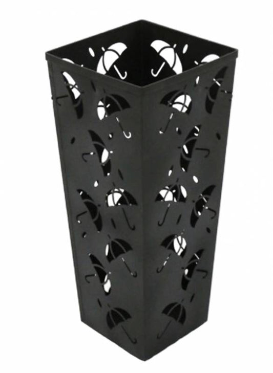 Square Cut Out Umbrella Stand 21x50cm