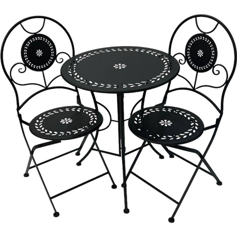 Nadia 3pc Setting Table n Chair 60x73cm