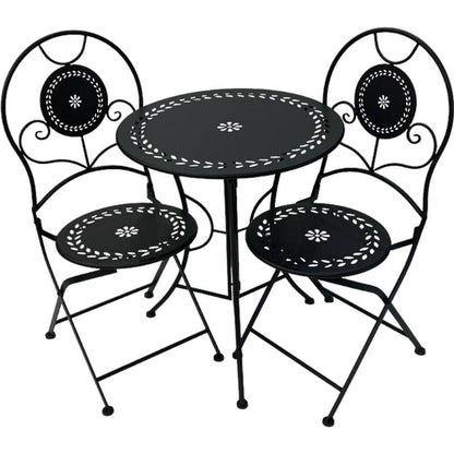 Nadia 3pc Setting Table n Chair 60x73cm