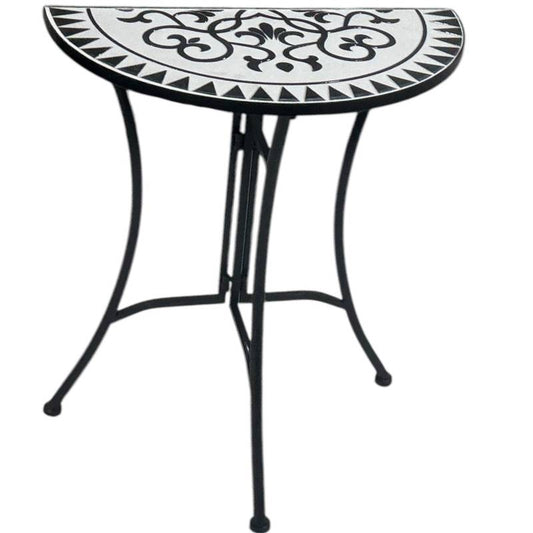 Persian Outdoor Half Round Table 69cm - Image 2