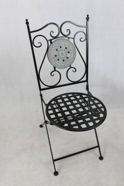 Tuscan Serenity Outdoor 3Pc Table & Chairs Setting 72cm - Image 2