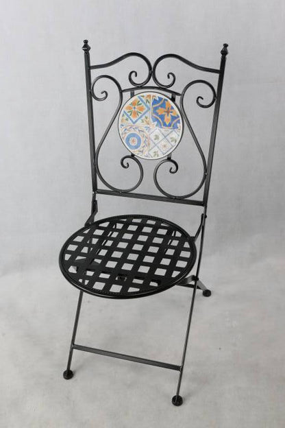 Zen Enclave Outdoor Table & Chairs Setting 72cm - Image 2