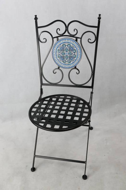 Marrakesh Glow Outdoor Table & Chairs Setting 72cm - Image 2