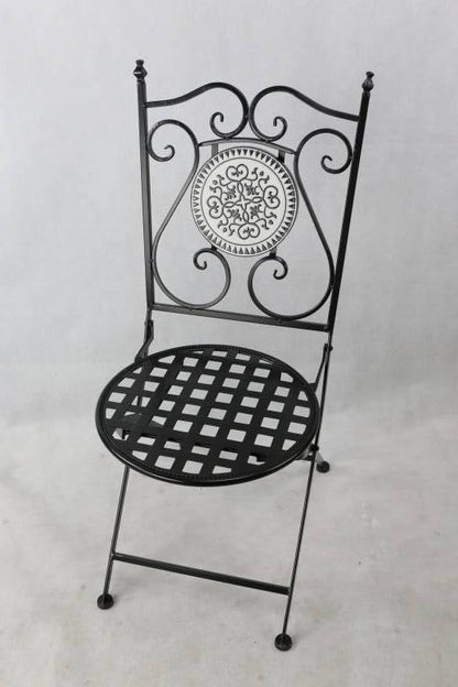 Persian Outdoor Table & Chairs Setting 72cm - Image 2