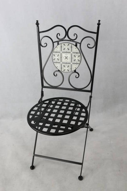 Sahara Twilight Outdoor Table & Chairs Setting 72cm - Image 2