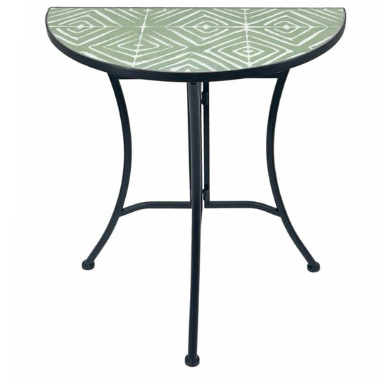 Modern Life Half Round Table 60cm - Image 2