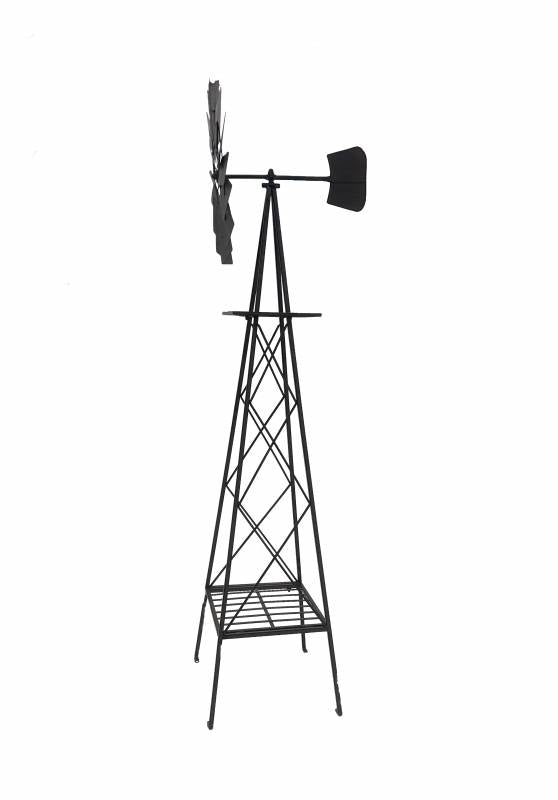 Garden Metal Windmill 183cm - Image 2