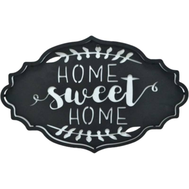 Home Sweet Home Metal Sign 50cm