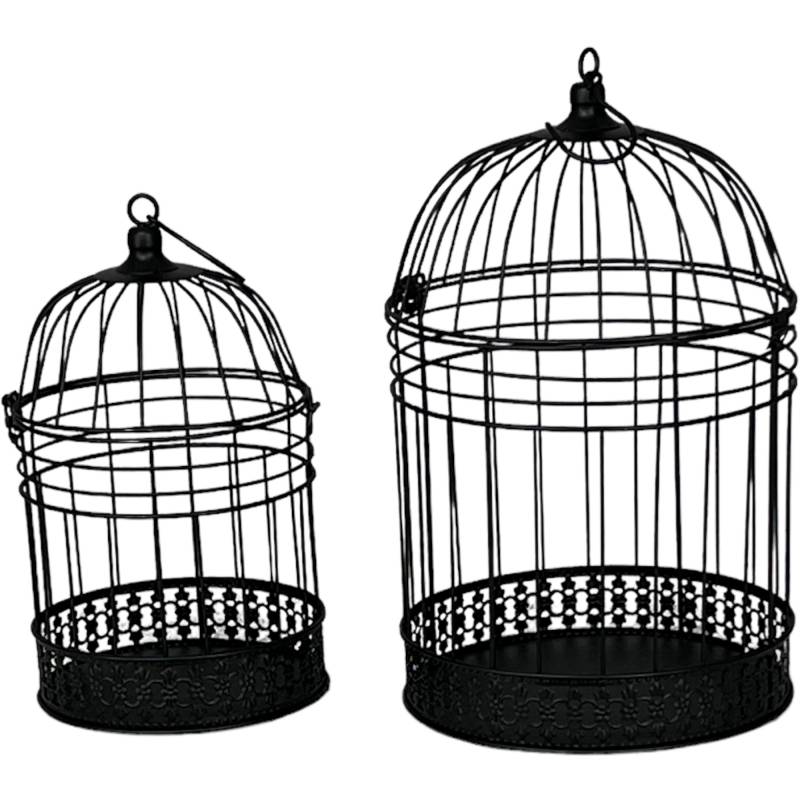 Set 2 Wednesday Bird Cage 24x40cm