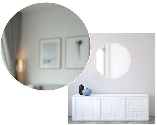 Large Alexis Round Mirror 90cm
