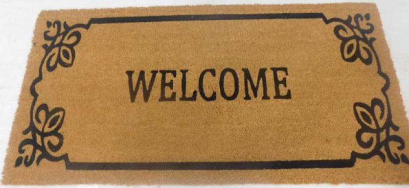 Welcome Decorative Doormat