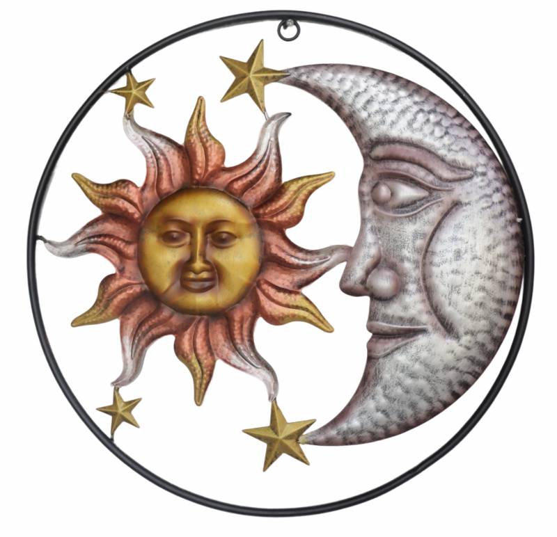 Moon & Star Wall Art 58cm