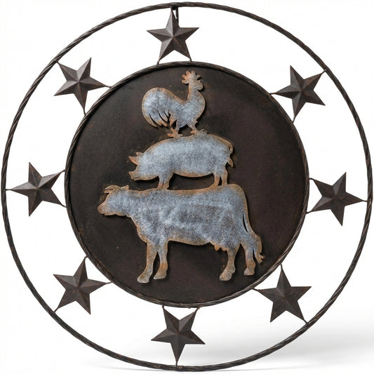 Animal Star Wall Art 61cm