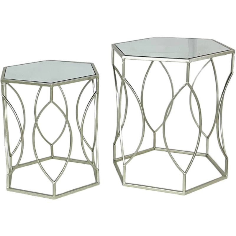 Set 2 Mark Side Table 60cm