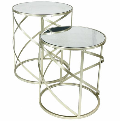 Set 2 Madison Side Table 50cm