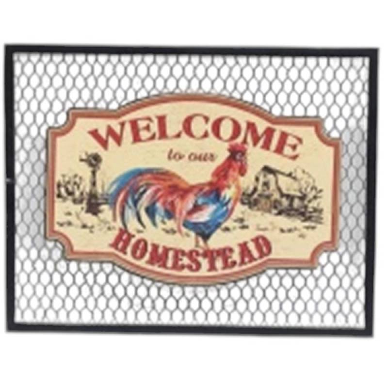 Welcome Homestead Sign 38cm