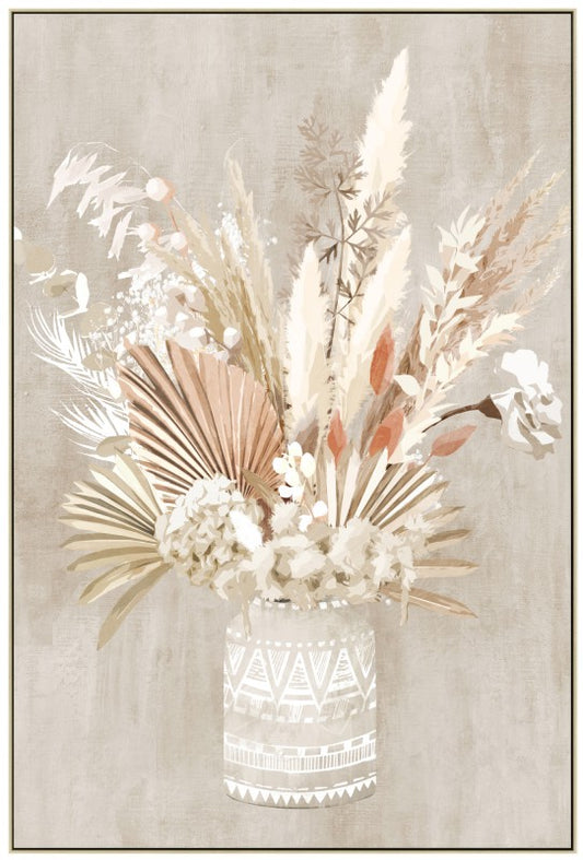 Natural Vase Canvas B 120cm