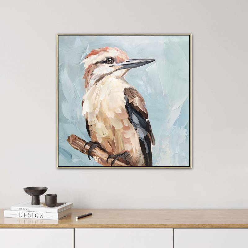 Gabe Kookaburra Framed Canvas 80cm - Image 2