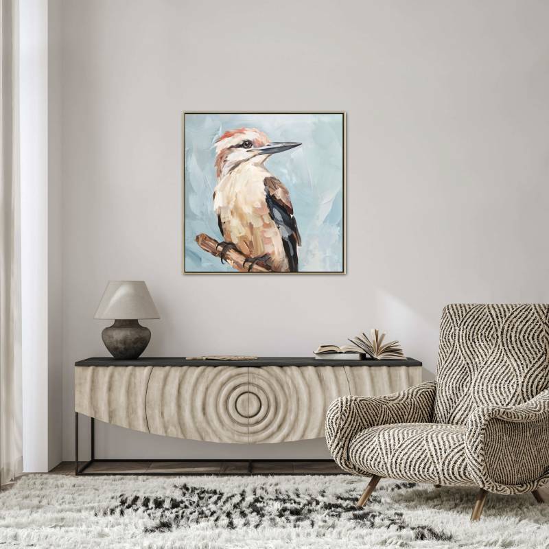 Gabe Kookaburra Framed Canvas 80cm - Image 3