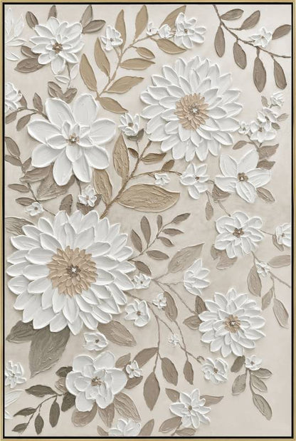 Blooming Framed Canvas 120cm