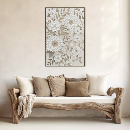 Blooming Framed Canvas 120cm - Image 3