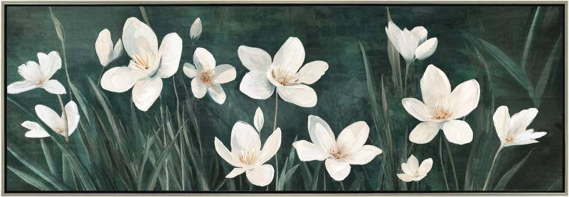 Blooming Flower Framed Artwork 50cm