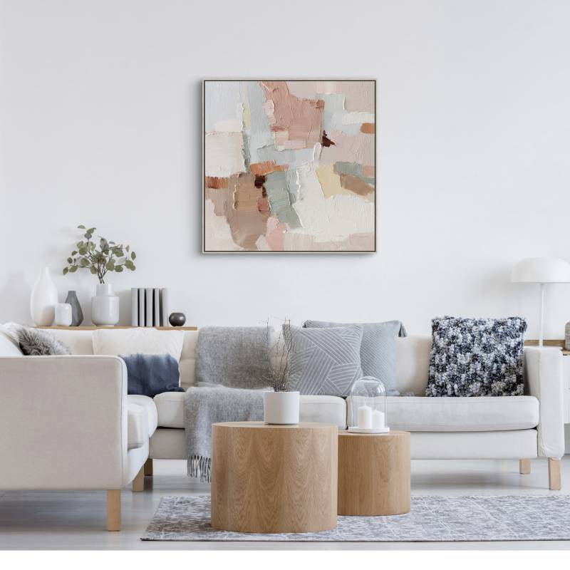Celestial Drift Abstract Artwork 80cm - Image 2