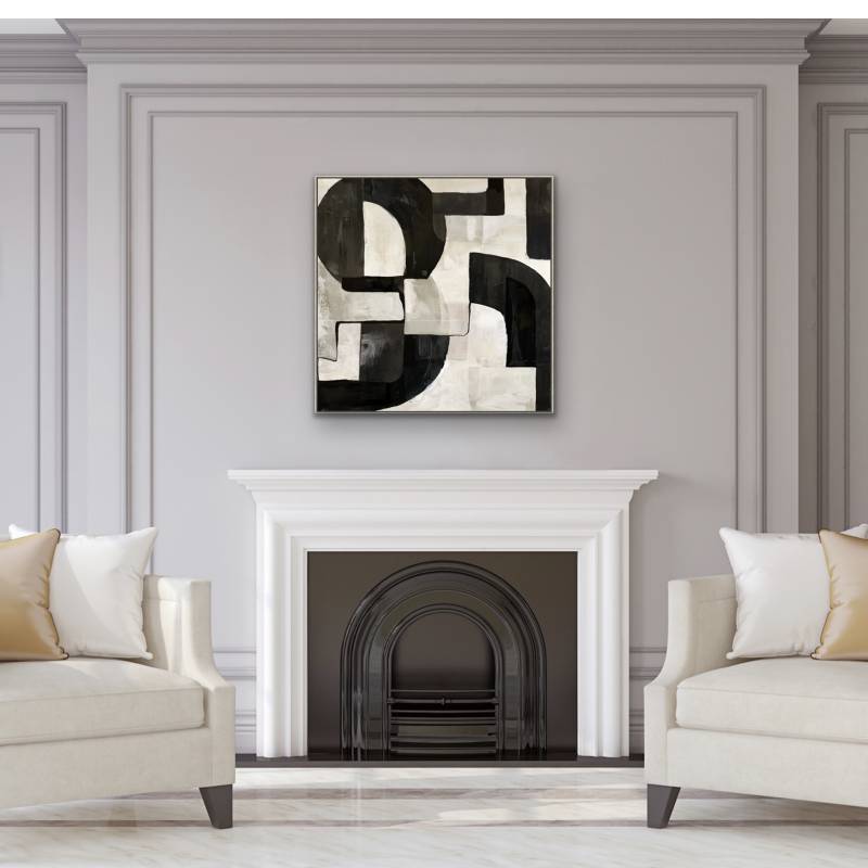 Domino Artwork Framed Wall Art A 80cm - Image 2