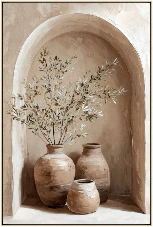 Rustic Urn Artwork 120cm