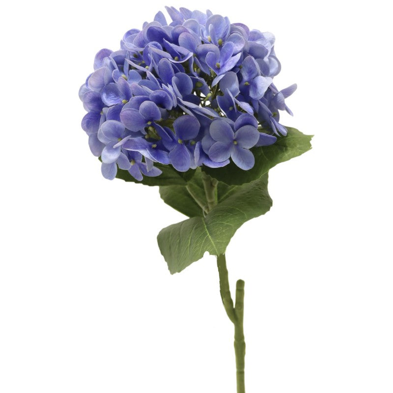 Bulk 24 Blue Artificial Hydrangea Stem