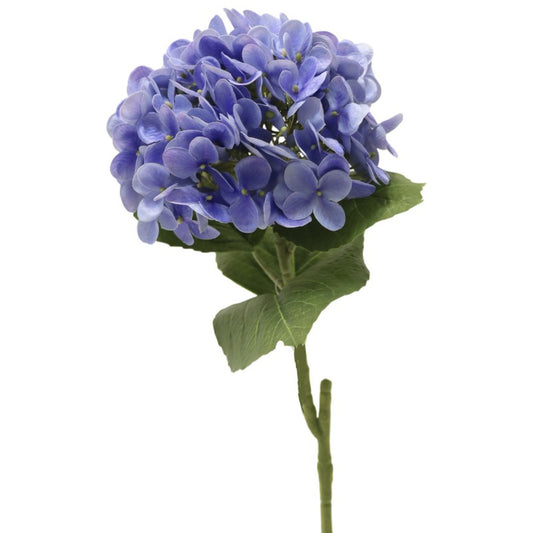 Bulk 24 Blue Artificial Hydrangea Stem