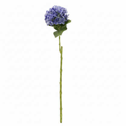 Bulk 24 Blue Artificial Hydrangea Stem