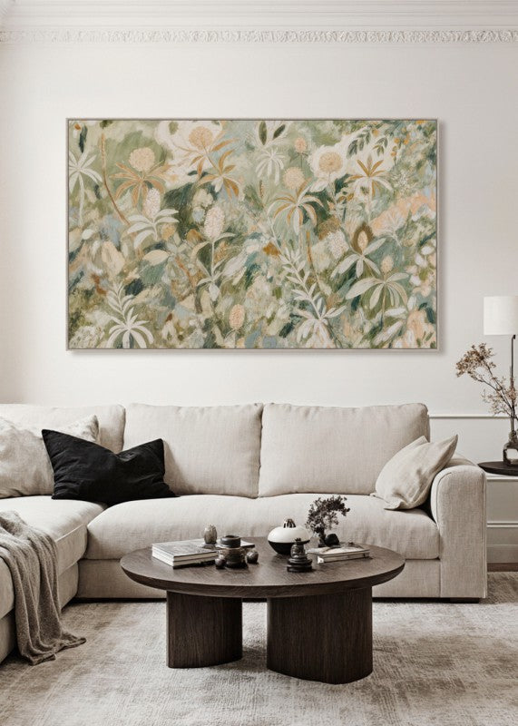Floral Form Artwork 80cm - Image 2