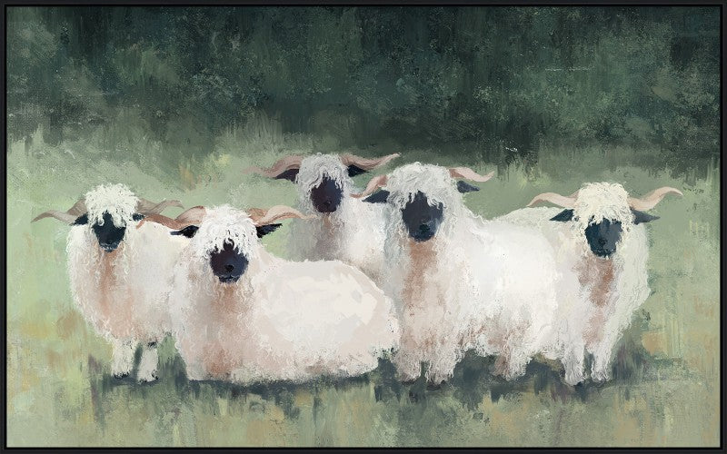 Flock In Form Artwork 80cm