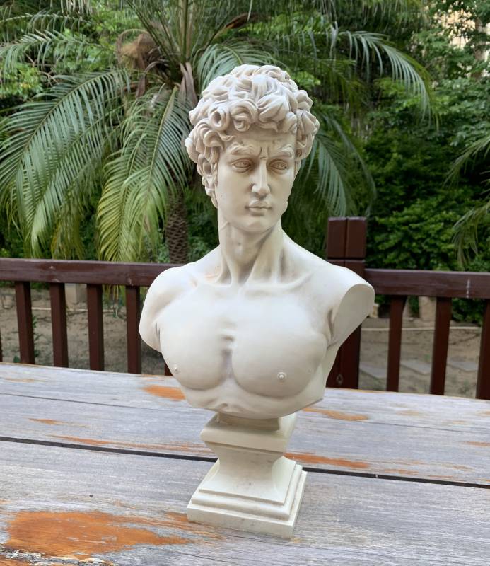 Angelo Bust Statue 69cm