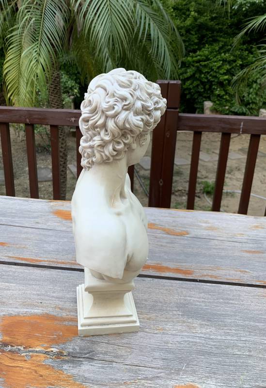 Angelo Bust Statue 69cm - Image 2