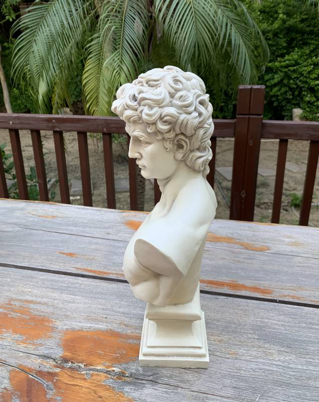 Angelo Bust Statue 69cm - Image 4