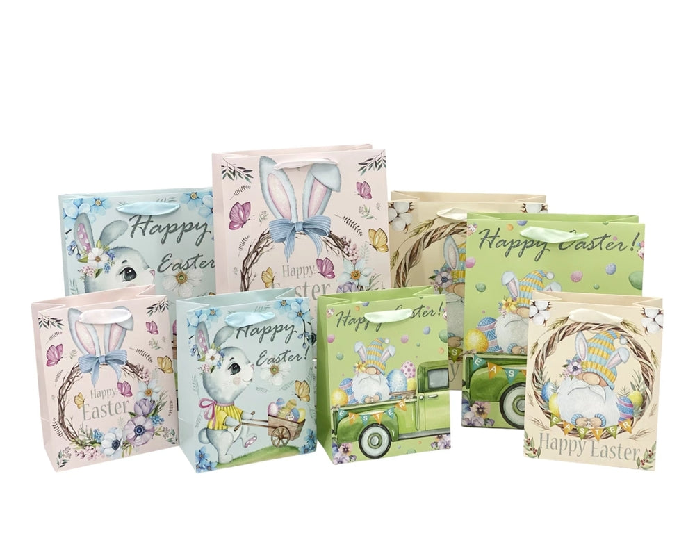 bulk 24 Small Easter Surprise Gift Bag Assort 14cm