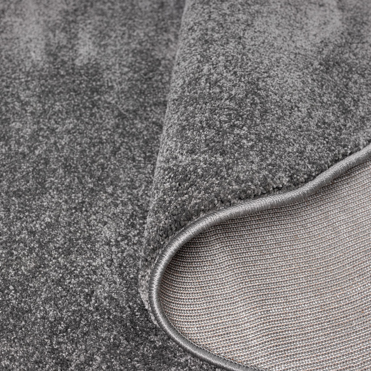 Europa 1000 Dk Grey Round Rug