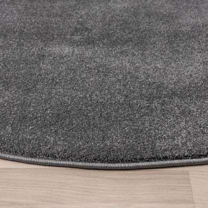 Europa 1000 Dk Grey Round Rug