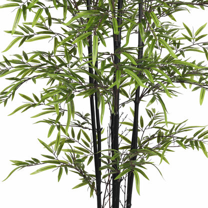 Premium Dense Artificial Black Bamboo 150cm - Image 3